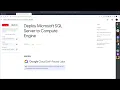 GSP031 Deploy Microsoft SQL Server to Compute Engine