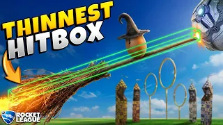 Rocket League but our hitboxes are EXTREMELY THIN Broomstick Cars