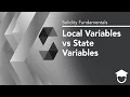 Local Variables vs State Variables Solidity Fundamentals