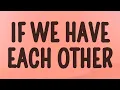 Download Lagu Alec Benjamin - If We Have Each Other (Lyrics)