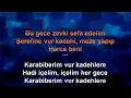 Serdar ortaç karabiberim -karaoke