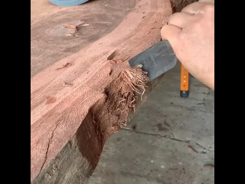 Crafting a Dillenia Wood Table #shorts