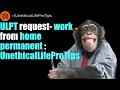 ULPT request - work from home permanent