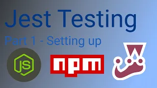 Jest Testing - Part 1