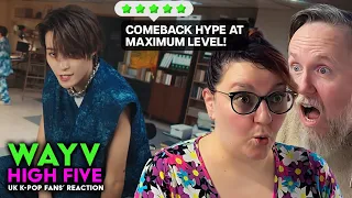 wayv high five uk k pop fans reaction