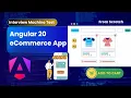 Angular eCommerce Project Tutorial Build Product Listing Filtering Add to Cart Step-by-Step
