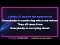 Iris DeMent - Let the Mystery Be (Karaoke)