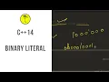 Binary Literals In C