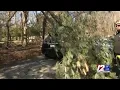 Cleanup continues after fierce wind gusts cause damage power outages
