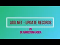 ADO NET - UPDATE RECORDS CN CMD