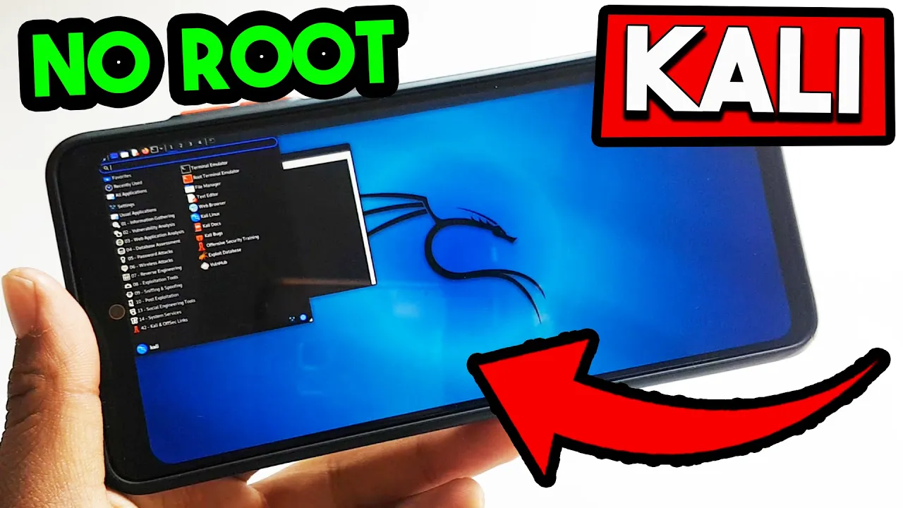 How To Install Kali Linux On Android Without Root No Error And Offline Installation