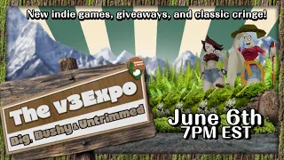 v3Expo is June 6th at 7pm EST