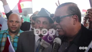 رصد | أحمد الفضالي : " كل مواطن حاسس انه السيسي من الفرحة بقناة السويس الجديدة "