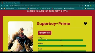 SuperHero Hunter App Vanilla JavaScript