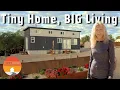 She Retired Downsized into a BIG Tiny House - For Sale she fell in love