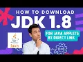 How to Install JDK 1 8 for Java Applets Directly how to install java on windows 11
