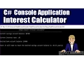C Calculating Interest And Rounding Down To Two Decimal Places