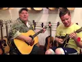 Billy Strings & his father, Terry Barber doing an Impromtu Jam