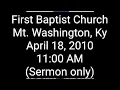 First Baptist Church - Mt Washington Ky