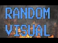 Random Visual - Hurricane of rainbow coloured stars