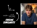 Understand Cosine Similarity 2 Minute Tutorial