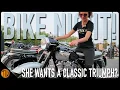 Download Lagu Triumph Factory Bike Night | Emily's Motorcycle Journey