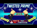 Twisted Prime Number Check whether a given number is twisted prime or not using java