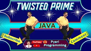 Twisted Prime Number Check whether a given number is twisted prime or not using java