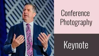 How To Photograph A Conference KEYNOTE Session 