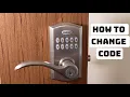 Changing User Code on Kwikset SmartCode