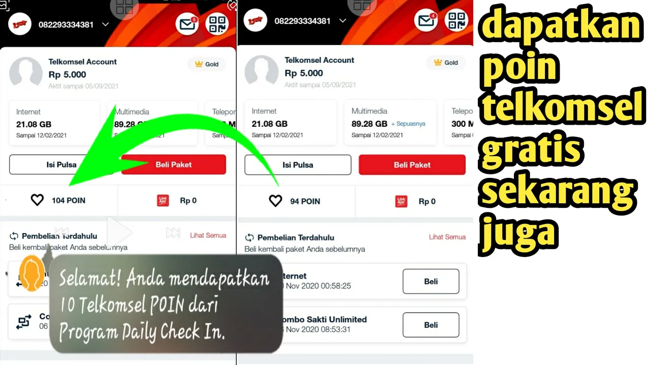 Cara Dapat Kuota Gratis Telkomsel 2021 Hallo guys, Divideo kali ini admin akan membahas Cara Dapat K. 