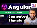 Angular 21 Tutorial in Hindi Computed Signals Performance Optimization with Example