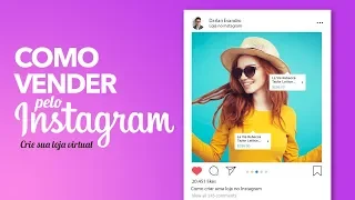 Como VENDER pelo INSTAGRAM? Crie sua LOJA no Instagram SHOPPING