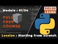 How to use Python in Blender FULL COURSE