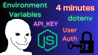 Learn dotenv environment variables in JavaScript