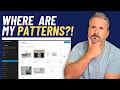 Managing WordPress Patterns Templates
