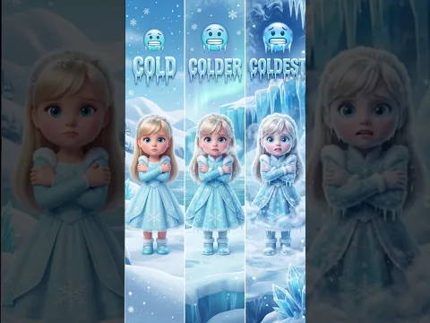 Cold-Colder-Coldest 🥶 Learn Degrees of Adjectives | Kids English | Belinda Palace #shorts