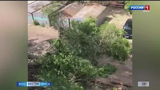 Омичей вновь предупреждают о неблагоприятных погодных условиях