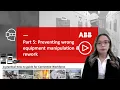 Equipment identification prevent wrong manipulations and rework