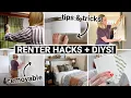 Download Lagu 20 BEST DIYs \u0026 hacks for your apartment! ✨ Renter-friendly Ideas
