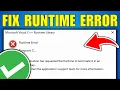 Fix Microsoft Visual C Runtime Error - Guide 2026