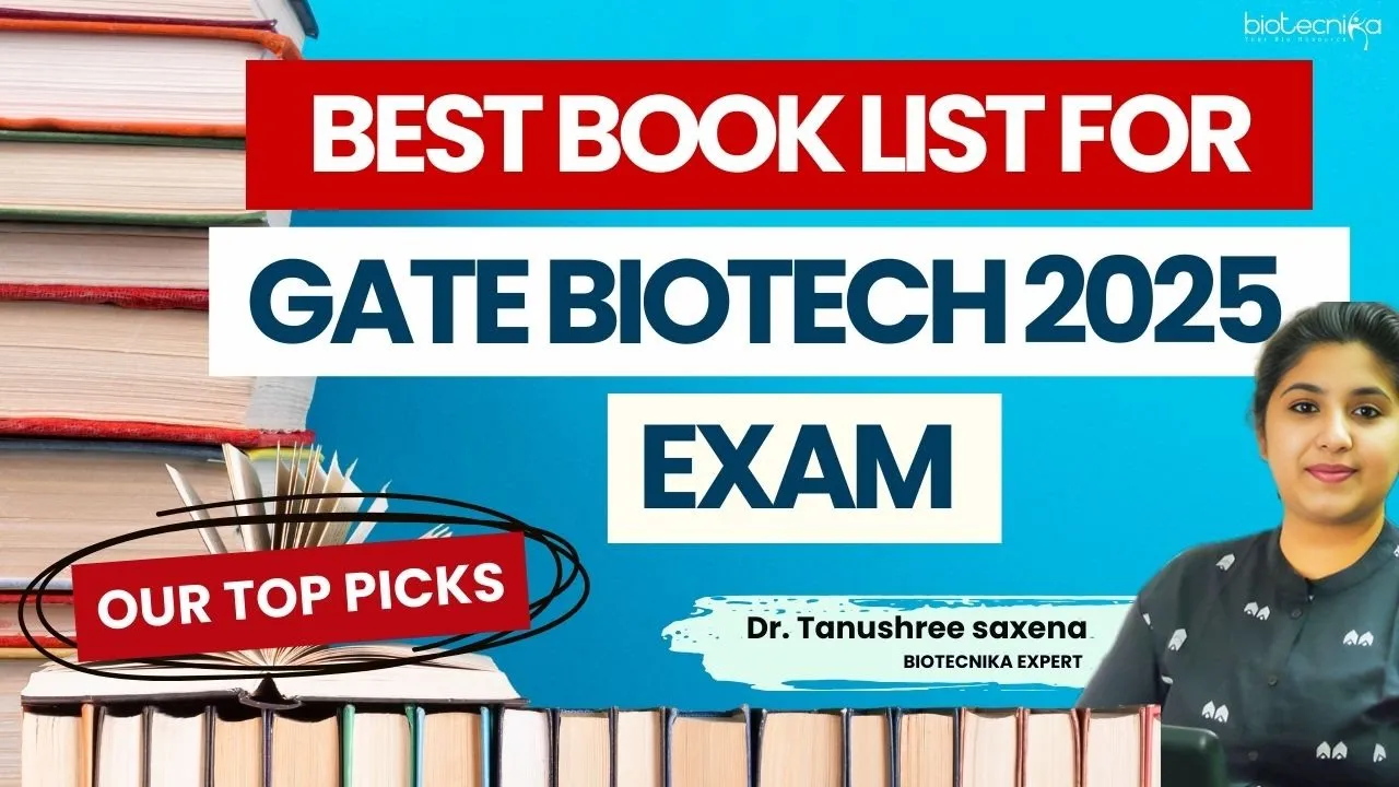 Best Reference Books For GATE Biotech 2025 Exam - Our Top Picks! #gateexam #gate2025 #biotechnology