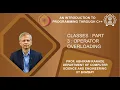 Lecture 21 Classes Part 3 Operator overloading