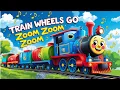 Download Lagu Train Wheels Go Zoom Zoom Zoom | Fun Kids Train Song | Hello Baby.
