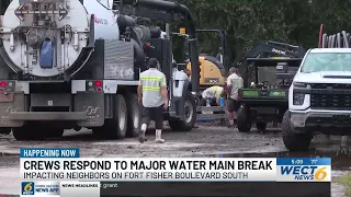 Boil water advisory in place after water main break in Kure Beach