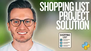 Python Day 96 Shopping List Project Solution