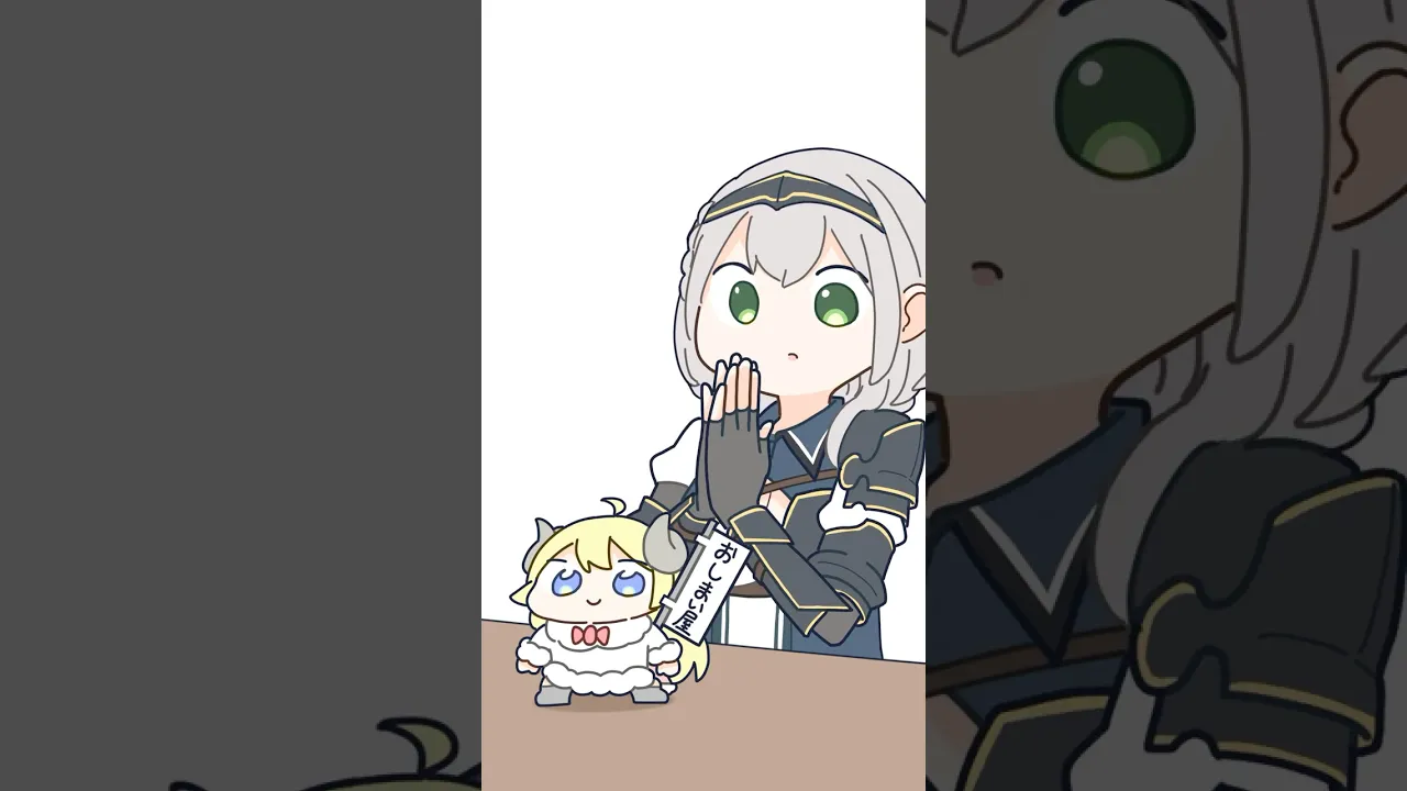 【手描きアニメ】ノエちゃんとおしまい屋さん #shorts