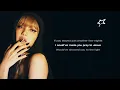LISA - Born Again feat. Doja Cat & RAYE (Lyric Video)