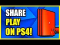 How to Share Play on PS4 with a Friend Easy Tutorial