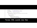 Parsear XML con Stax cursor